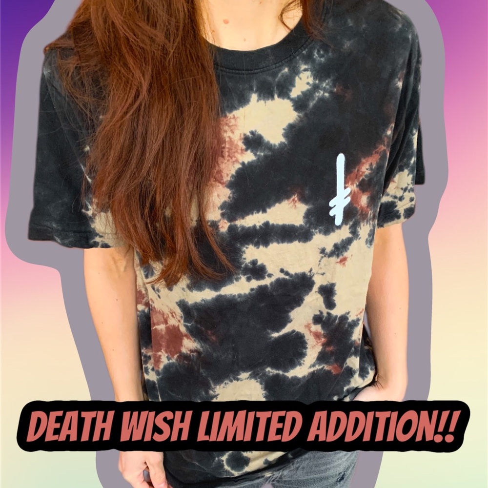 DEATH WISH the dye tee shirt small